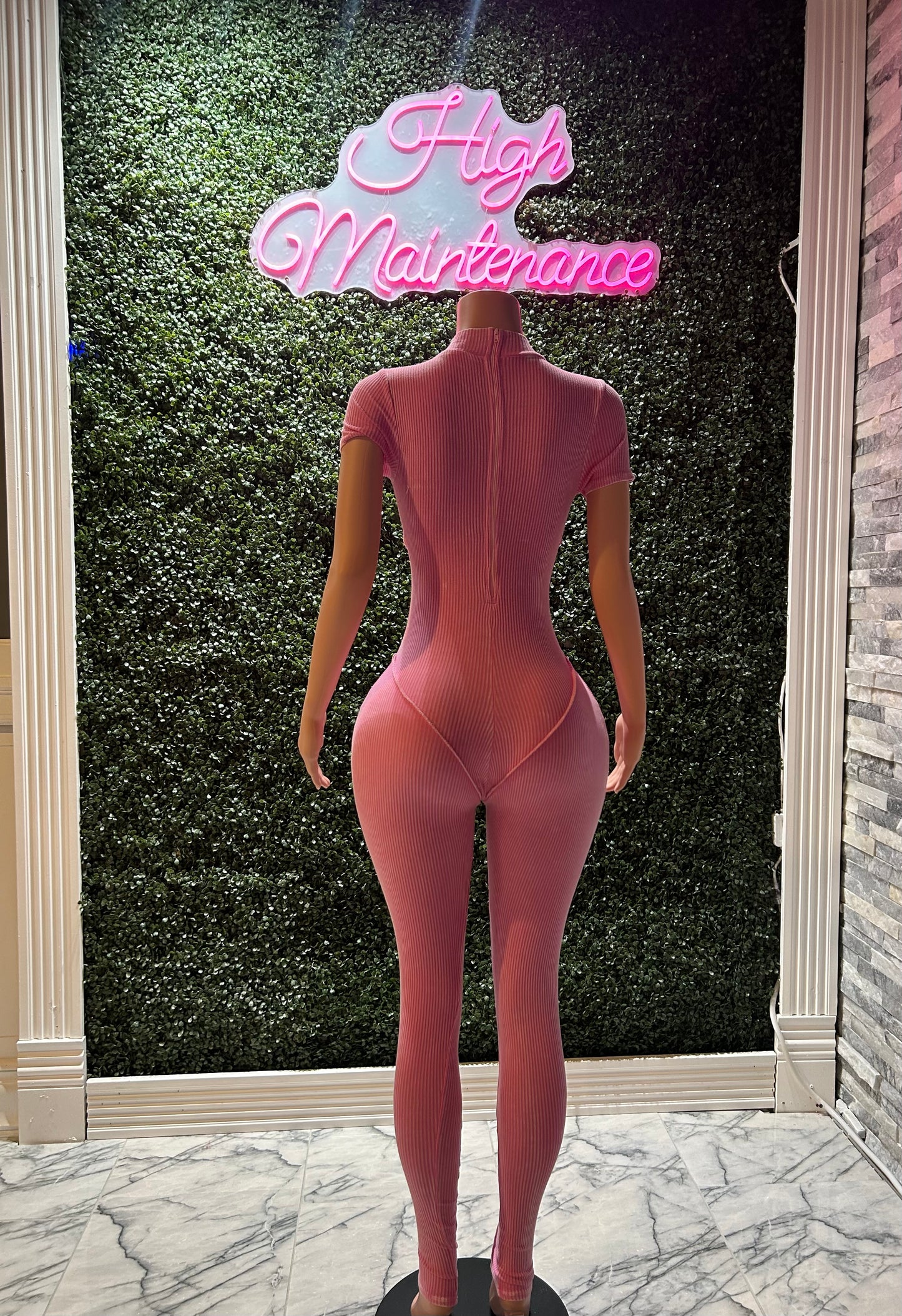 Cattleya Pink Jumpsuit