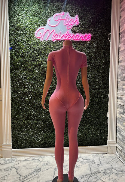 Cattleya Pink Jumpsuit